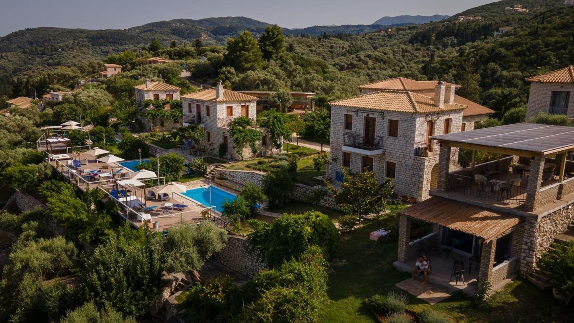 Villas Panorama Apolpaina Lefkas Dış mekan fotoğraf