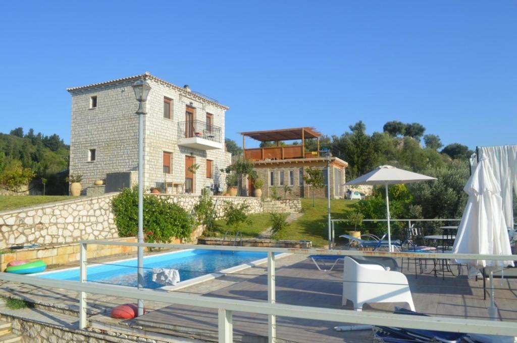 Villas Panorama Apolpaina Lefkas Dış mekan fotoğraf